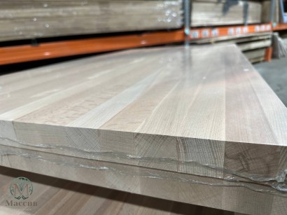 Мебельный щит Бук 40*800*2000 цельноламельный