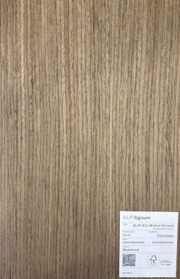 Xilio Walnut  Striped 10.12