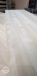 Щит мебельный из Березы цельноламельный 40*600*1500 АА
