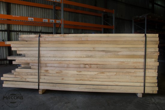 Доска столярная. Ясень. Длина 1-1,9 м, толщина 50 мм