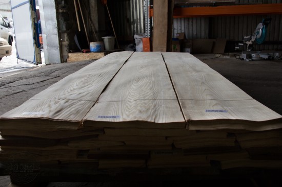 Шпон Ясень белый 0,6мм (Тангенциальный)