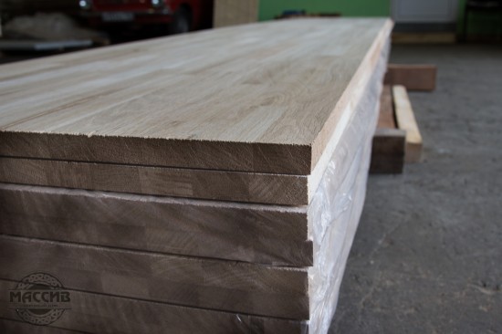 Мебельный щит Дуб сращеный  20*600*1500 АВ