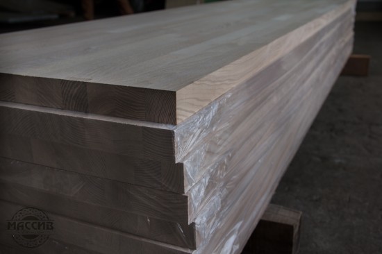 Ступень Ясень сращеная  40*300*1200