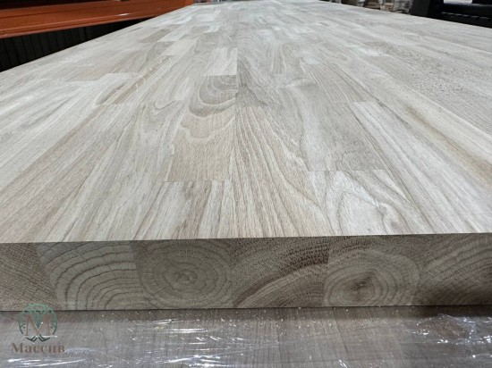 Мебельный щит Дуб сращенный  40*800*3000 АВ