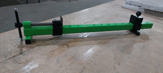 ВАЙМА 2Х СТОРОННЯЯ С ШИРИНОЙ ЗАЖИМА 650 мм ПОЛИМЕРНОЕ ПОКРЫТИЕ