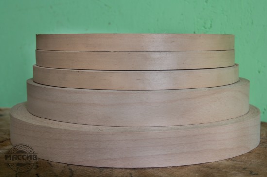 Кромка 44 мм из шпона ясеня (с клеем)