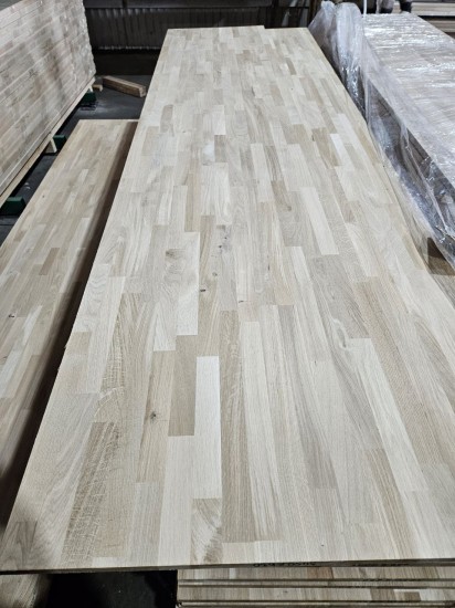 Мебельный щит Дуб сращ. 40*800*1500 ВВ